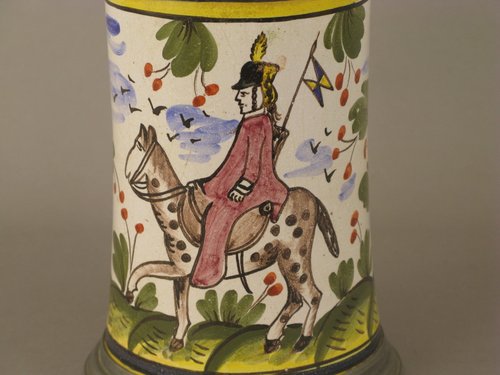 18thc. Dutch Delft Tankard