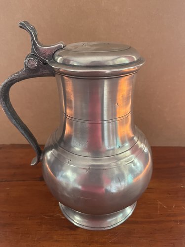 18thc. Tankard w/Lid