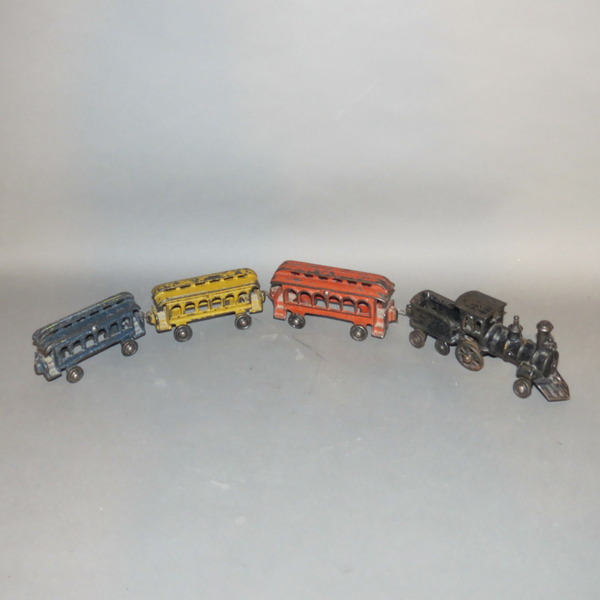 Cast Iron Train Set