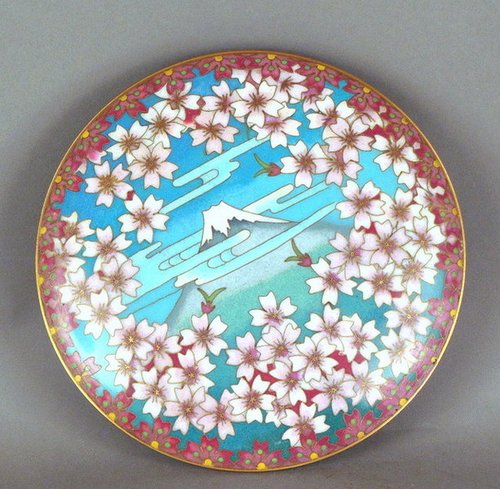 Enamelware Cloisonne Dish