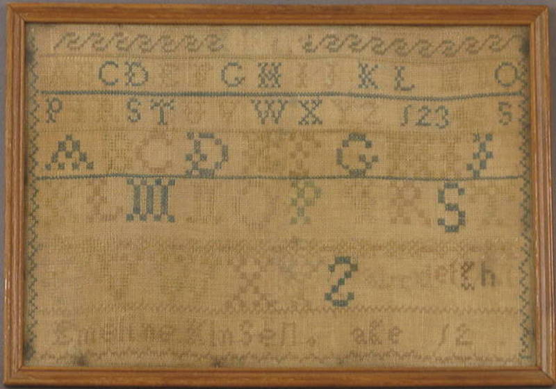 Early Alphabet Sampler