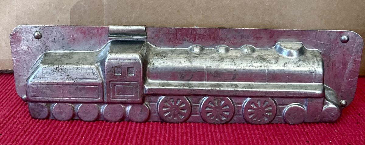 Tin Train Candy Mold