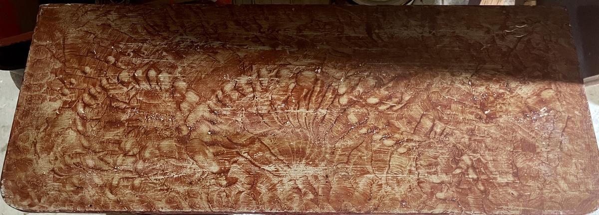 Grain Painted Shelf