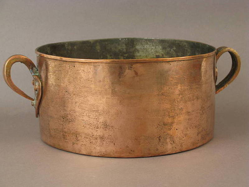 PA. Copper Stew Pot