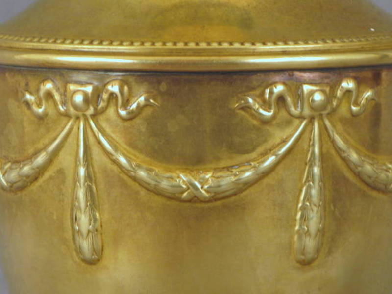 19thc. Brass Urn