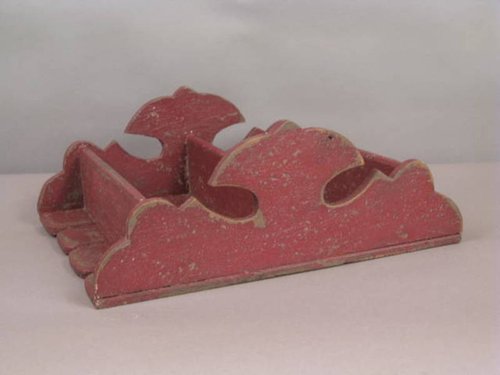 Small Red Shelf