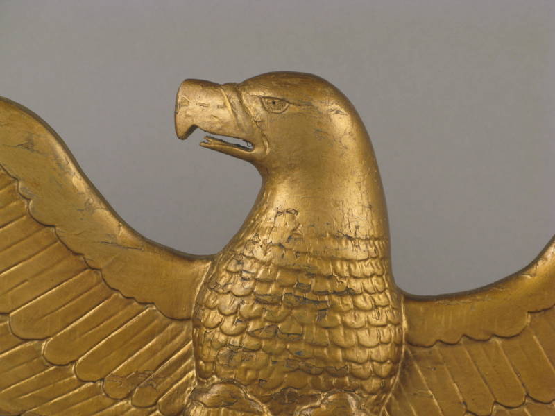 Large Wooden Carved Eagle