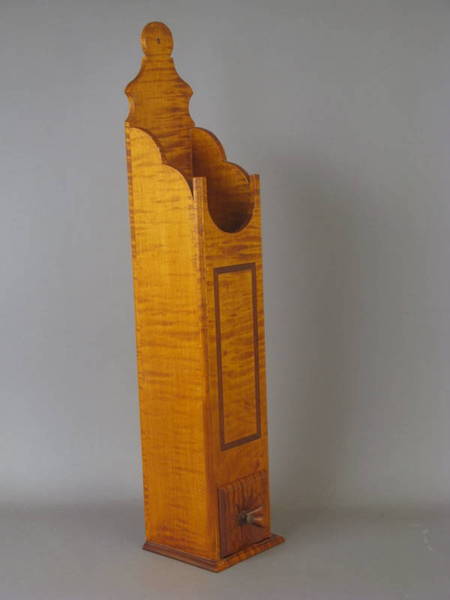 Tiger Maple Pipe Box