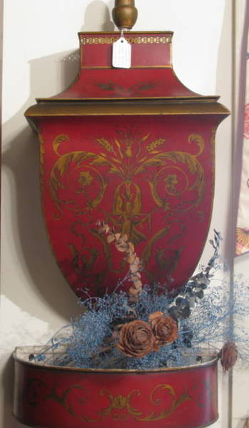 French Tole Fountain Wall Set