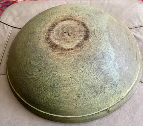 Wooden Painted Bowl