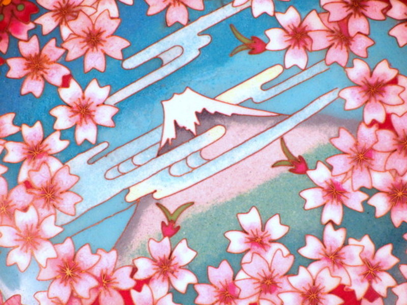 Enamelware Cloisonne Dish