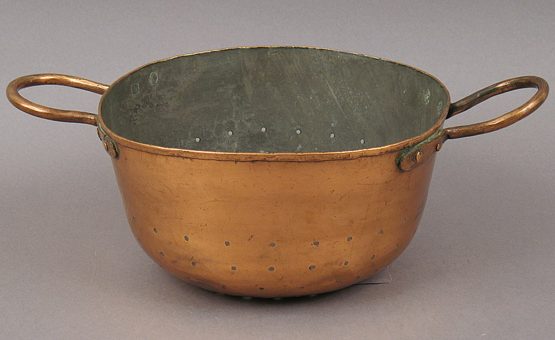 Early Copper Collander