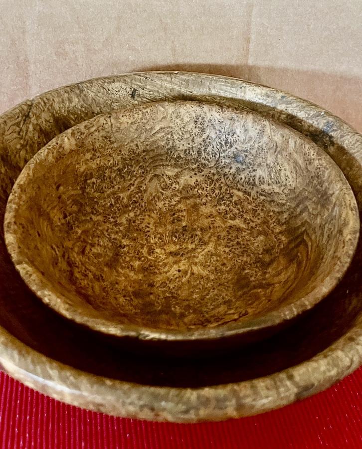 Ash Burl Bowl 7”-7.25 x 2.5” t.