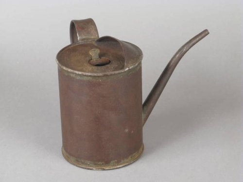 19thc. Tin Oil Lamp Filler