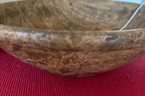 19thc. Burl Bowl