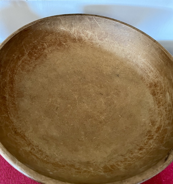 Large Wooden Dough Bowl
