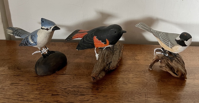 Miniature Bird Carvings