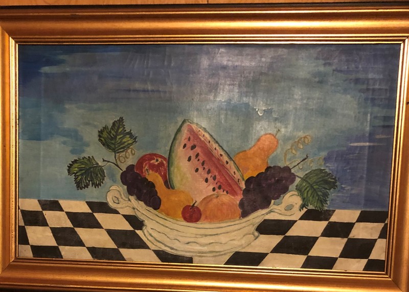 Folk Painting of Fruit