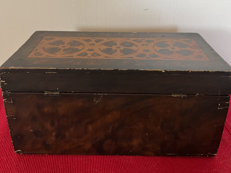 Paint Decorated Document Box