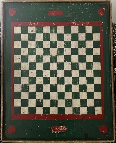 19thc. Double Sided Gameboard