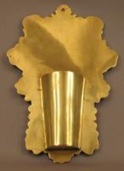 18th c. Brass Spill Vase