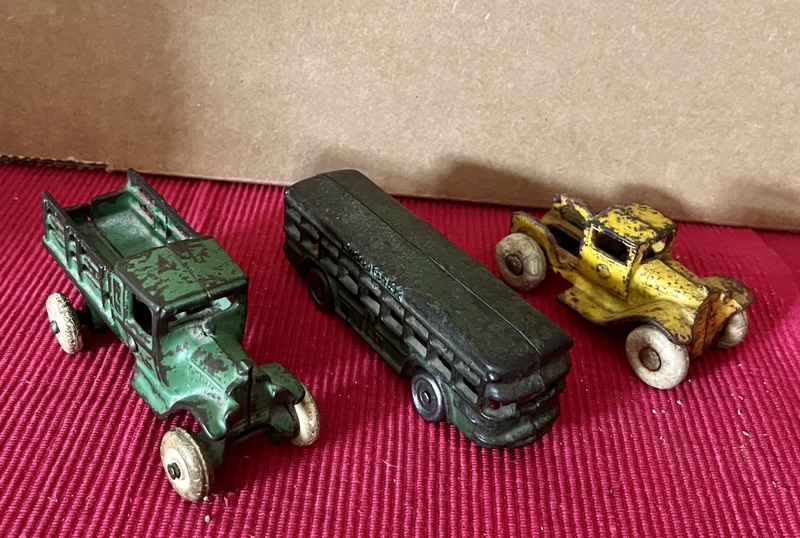 3 Cast Iron Toys