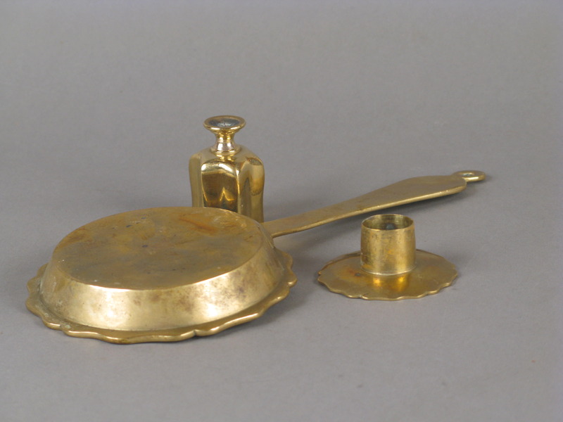 18thc. Pan Candlestick