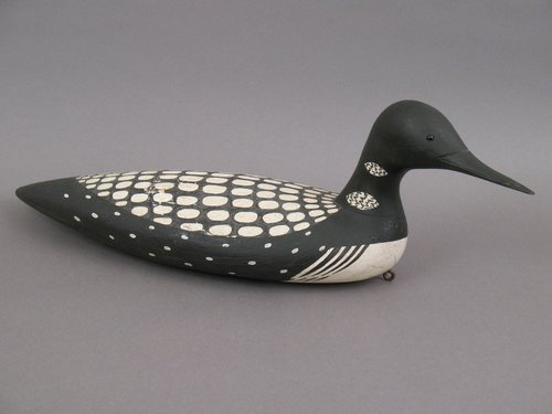 Loon Decoy Signed Byron Bruffee