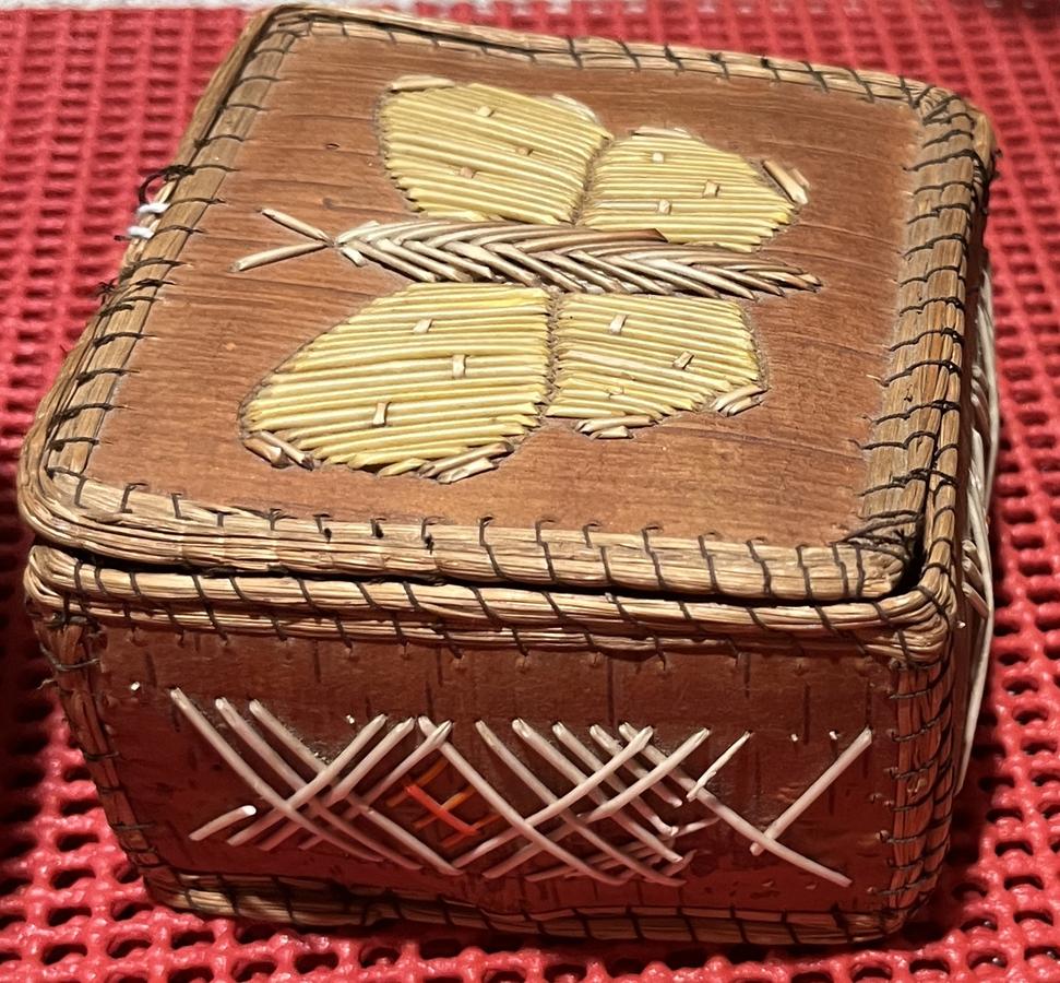 Indian Quill Boxes