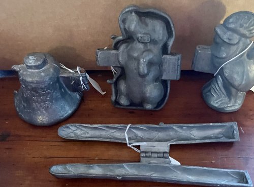 Pewter Ice Cream Molds