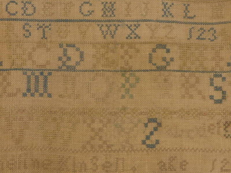 Early Alphabet Sampler
