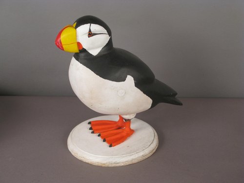 Puffin Carving