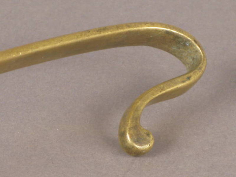19thc. Heavy Brass Ladle