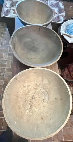 Large Painted Bowls