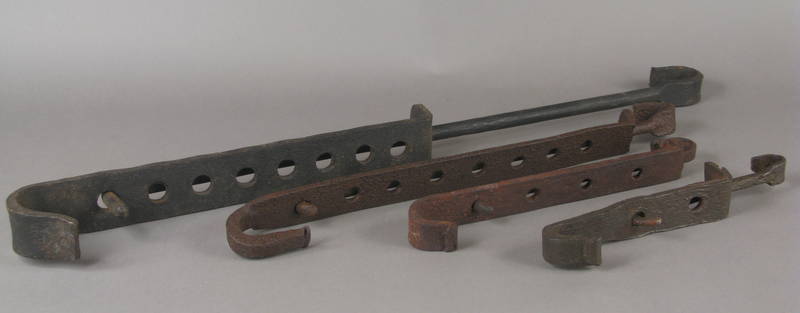 18thc. Iron Rod and Hole Trammels
