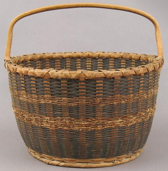Basket Woven Splint and Metal