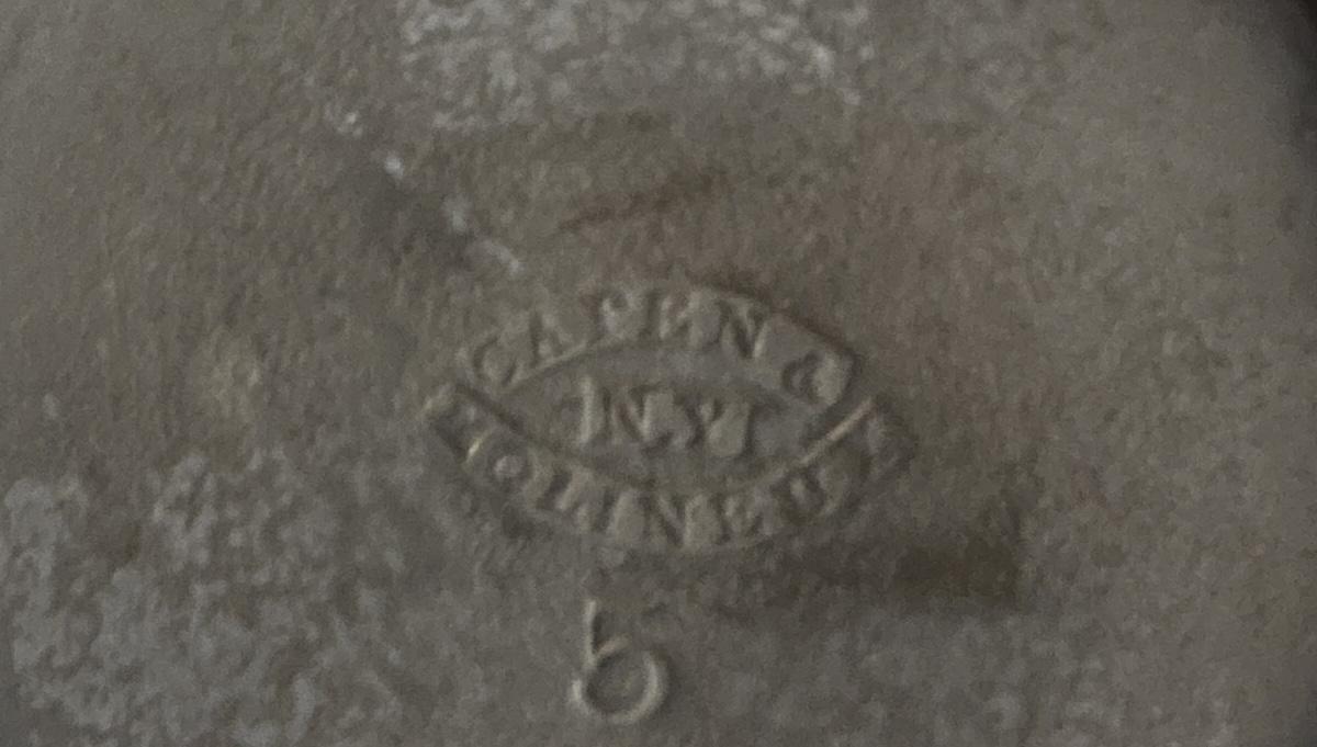 Pewter Whale Oil Lamp