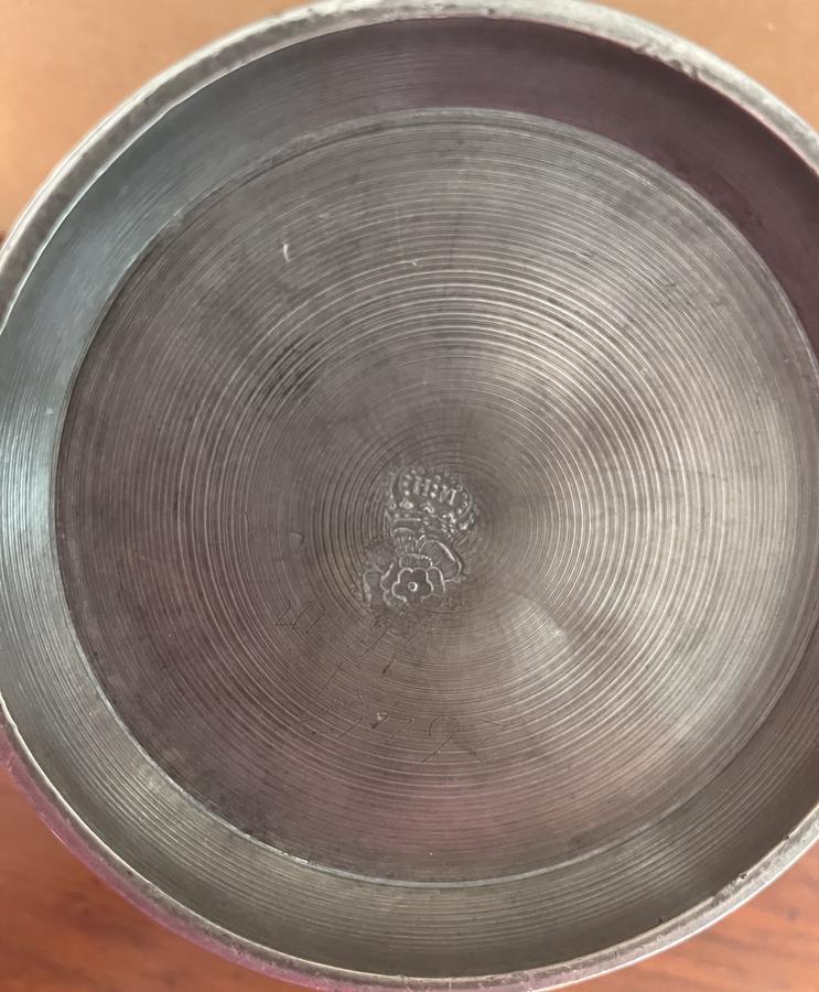 18thc. Tankard w/Lid