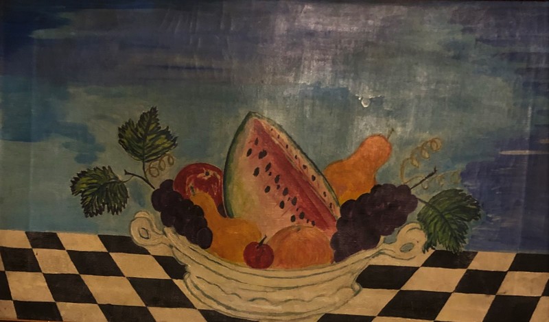 Folk Painting of Fruit