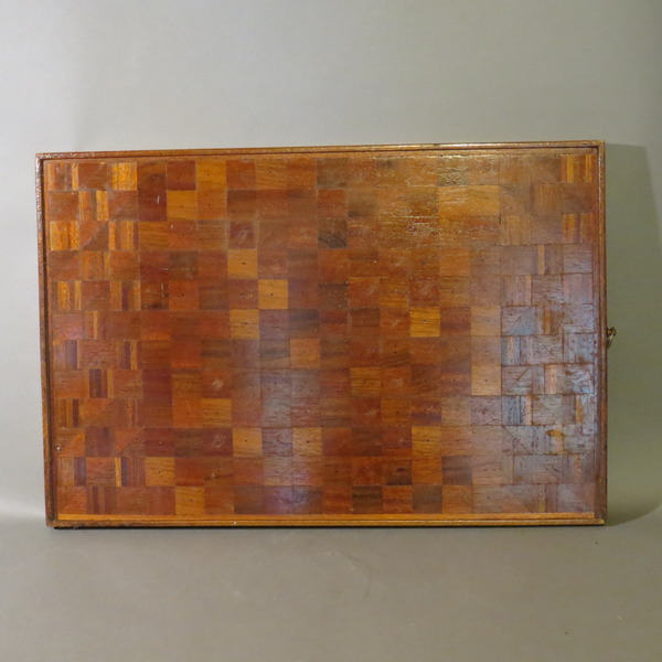 Inlaid and Painted Checkerboard