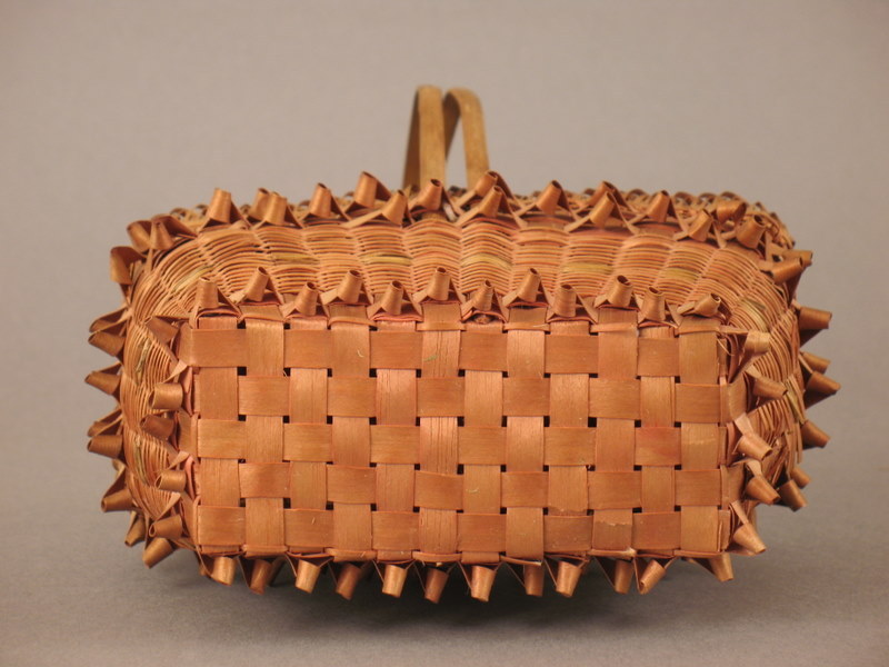 Miniature Micmac Indian Basket