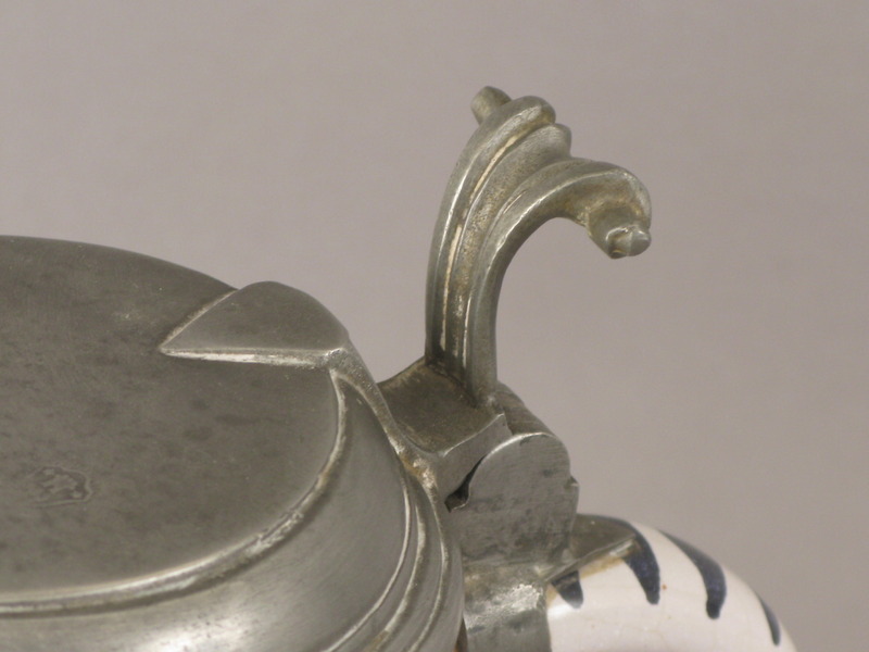 18thc. Dutch Delft Tankard