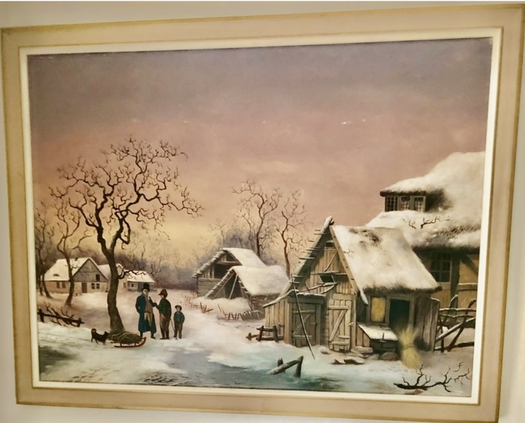 Winter Farmyard