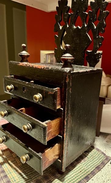 Miniature Painted PA Chest