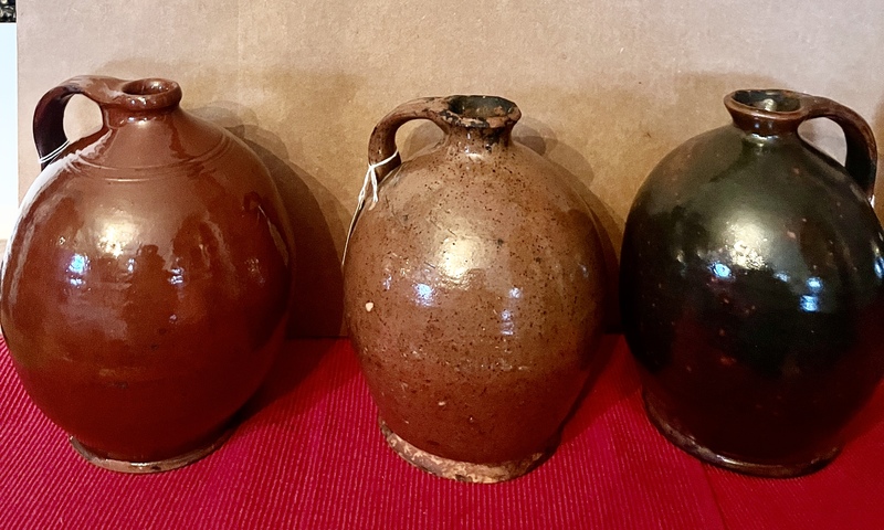 New England Redware Jugs