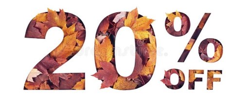 Fall Sale