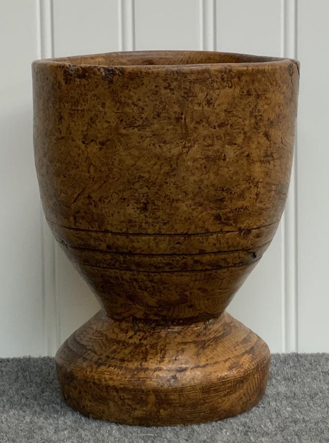 Burl Mortar with Hardwood Pestle
