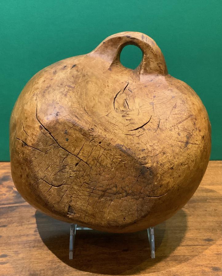 Primitive Carved Burl Scoop