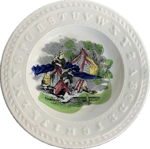 Staffordshire Child’s ABC Plate