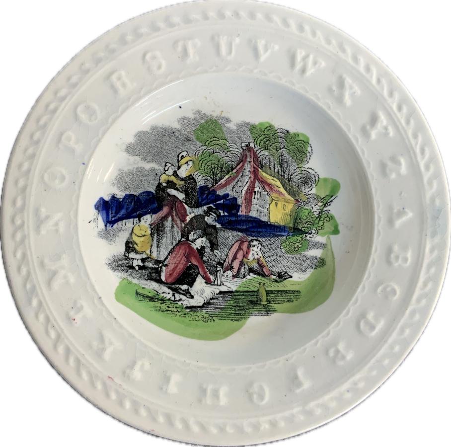 Staffordshire Child’s ABC Plate